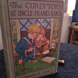 Vintage Book The curlytops at uncle franks ranch.